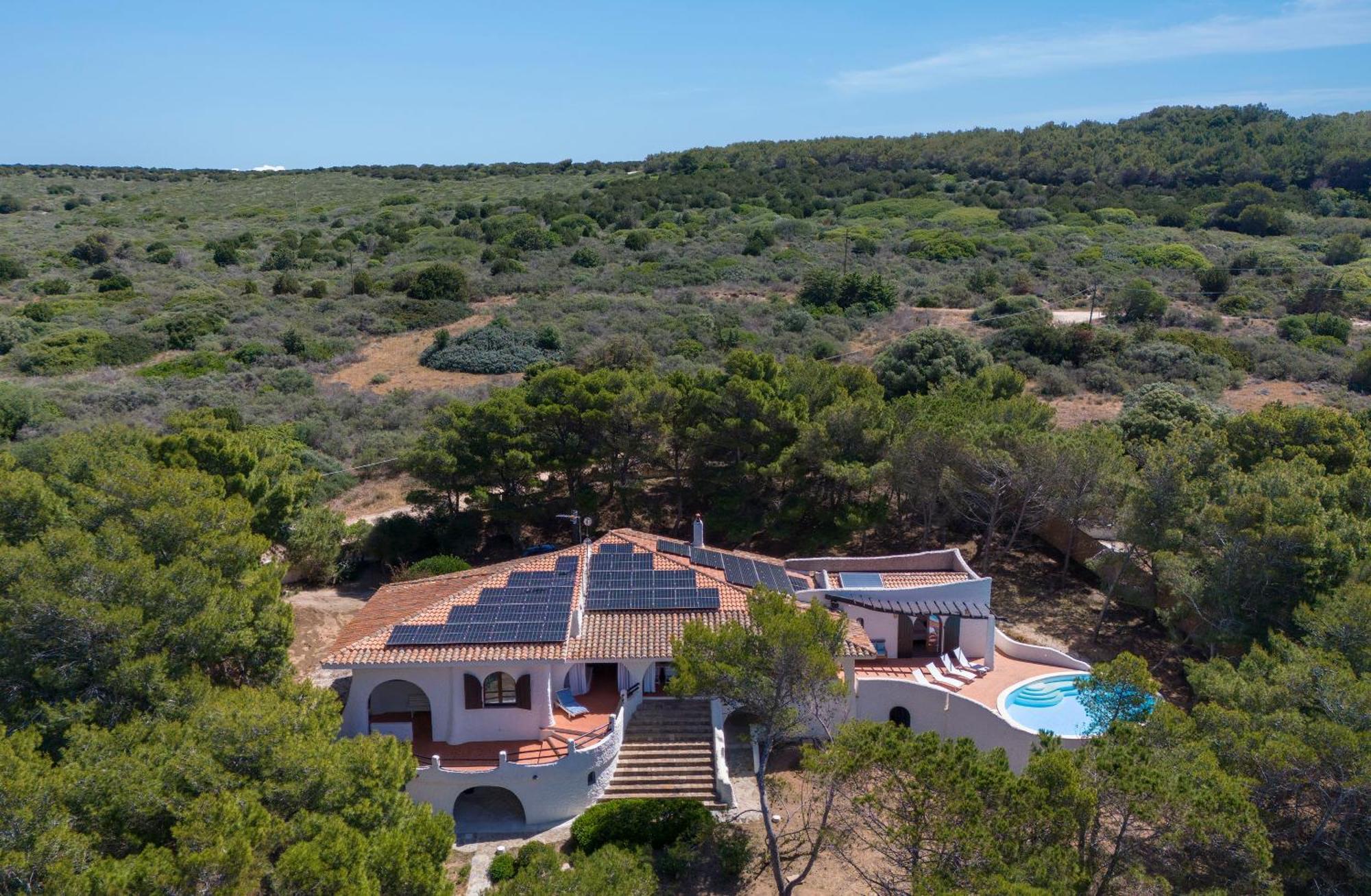 Villa Eliana Sul Mare Porto Pino Dış mekan fotoğraf