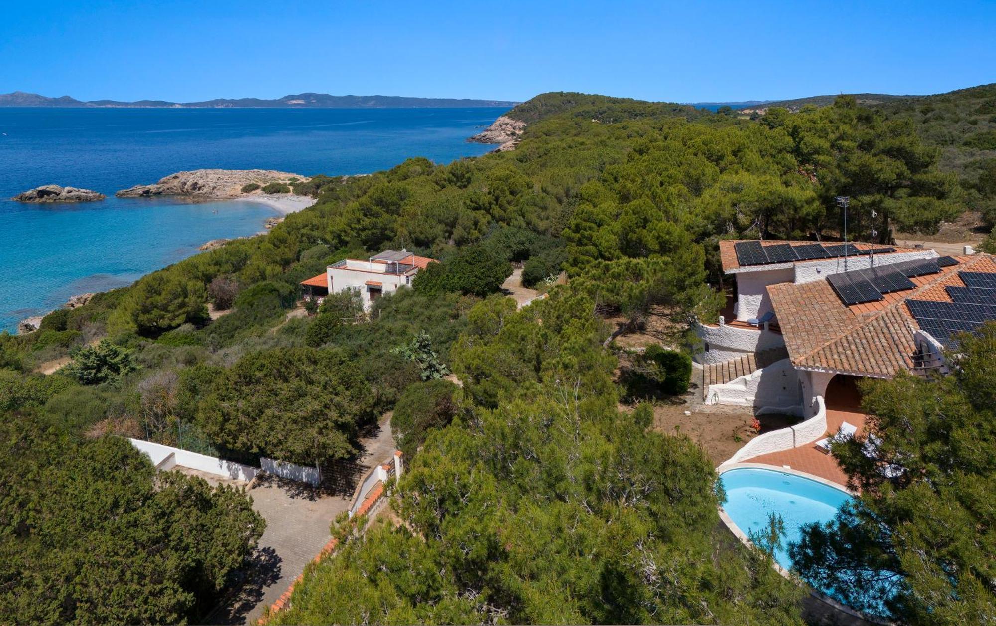 Villa Eliana Sul Mare Porto Pino Dış mekan fotoğraf