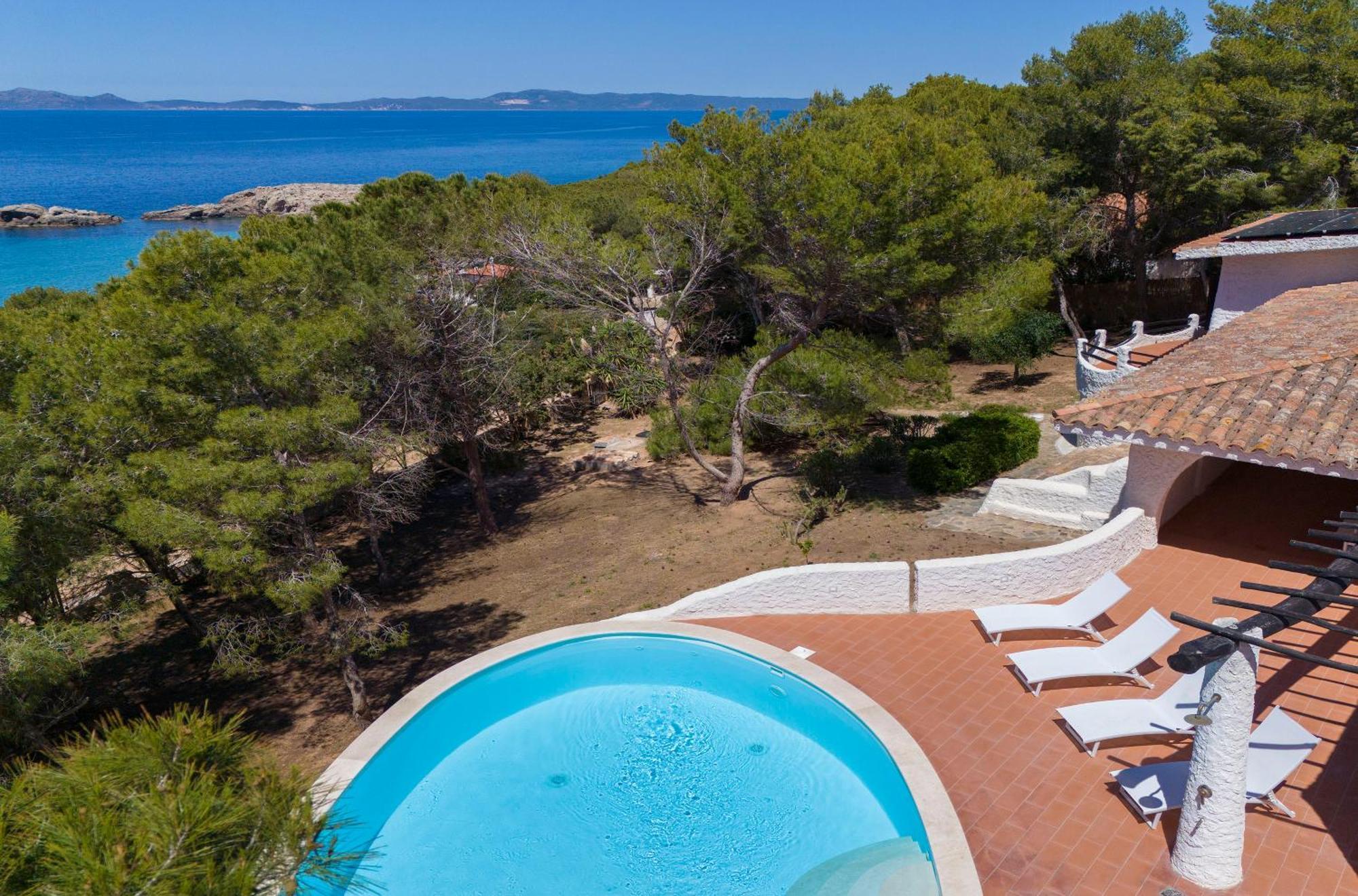 Villa Eliana Sul Mare Porto Pino Dış mekan fotoğraf